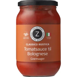 Tomatsauce til Bolognese med Grøntsager